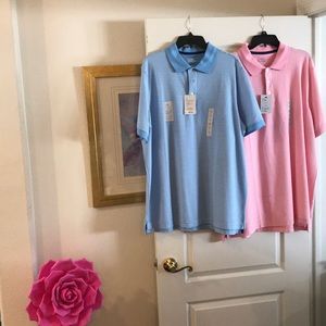 Croft & Borrow Easy Care Striped Polo Shirts